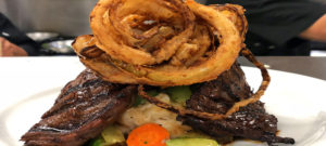 Come into this great restaurant and enjoy outstanding skirt steak